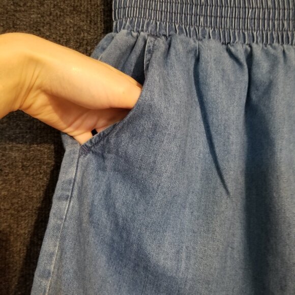 Cotton Blend Pull-up Shorts size S - Picture 3 of 6